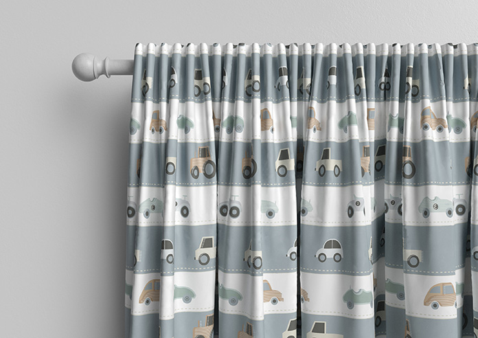 Brum Brum, Drive - Made to Measure Curtains - Image 10
